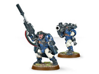 Space Marine Scouts with Sniper Rifles